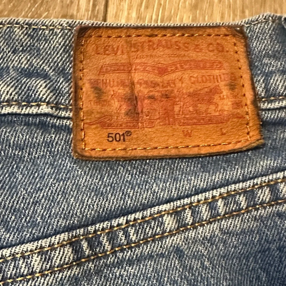 LEVI’S | 501 Classic Blue Denim Jeans W24L26 - Picture 8 of 13